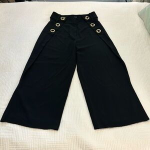 10 Crosby Derek Lam Wide-Leg Trousers, Sz 4